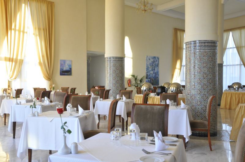 Grand Mogador Sea View & Spa Tangier Exterior photo Restaurant
