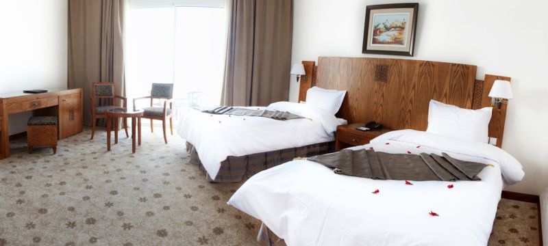 Grand Mogador Sea View & Spa Tangier Exterior photo A room at the hotel