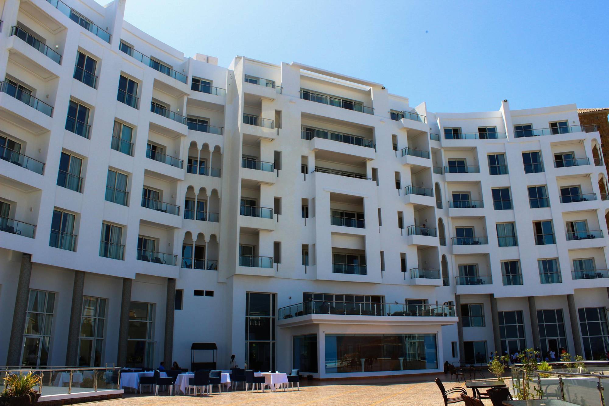 Grand Mogador Sea View & Spa Tangier Exterior photo The hotel's main building